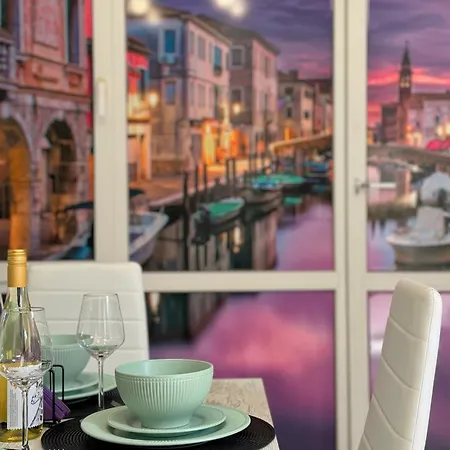 شقة Artistic For 4 Guests In *