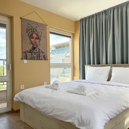 شقة Artistic For 4 Guests In *