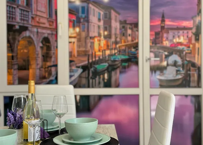 شقة Artistic For 4 Guests In *